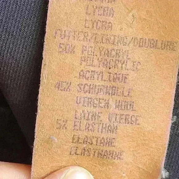 Vintage HUGO BOSS  Women's Black Blazer 75% Virgen Wool Stretch - Picture 5 of 14